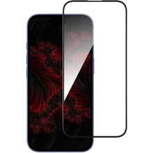 Захисне скло для iPhone Intaleo Tempered Glass Full Glue Black для iPhone 16: Колір черный