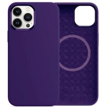 Аксесуар для iPhone Comma Magnetic Silicone Nature Series Purple для iPhone 15 Pro Max: Колір фіолетовий