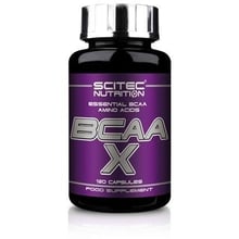 Амінокислота для спорту Scitec Nutrition BCAA-X 120 caps: Тип BCAA