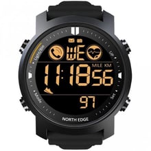 Наручний годинник North Edge Laker Black 5BAR 9990: Стиль спортивний