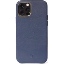 Аксесуар для iPhone Decoded Leather with MagSafe Blue (D20IPO61BC6NY) for iPhone 12 / iPhone 12 Pro: Колір синий