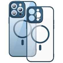 Чохол для iPhone Baseus Frame Series Magnetic Case Blue для iPhone 14 Pro Max (ARJT030103): Колір синій