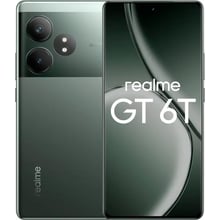 Смартфон Realme GT 6T 5G 8/256GB Razor Green (UA UCRF): Дисплей 6.78" LTPO AMOLED (1264 x 2780) / 450 ppi / Corning Gorilla Glass Victus 2