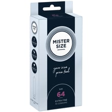 Презервативи Mister Size 64 (10 pcs): Тип Классические