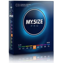 Презервативи My.Size Pro 57, 3 шт.: Тип Классические