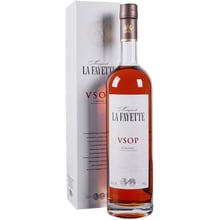 Коньяк Marquis de La Fayette VSOP (подар. уп.) 40% 0.7 л (WHS3250510332307): Объем, л 0.7