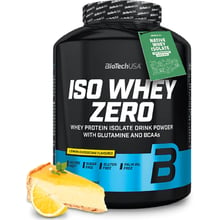 Протеїн BioTechUSA Iso Whey Zero 2270 g / 90 servings / Lemon Cheesecake: Вид сироваткові