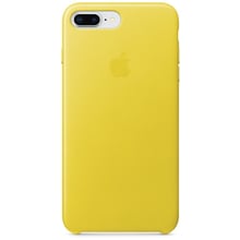 Чохол для iPhone Apple Leather Case Spring Yellow (MRGC2) for iPhone 8 Plus/iPhone 7 Plus: Колір жовтий