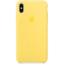 Чехол для iPhone Apple Silicone Case Canary Yellow (MW962) for iPhone Xs Max: Цвет желтый