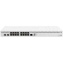 Мережевий комутатор Mikrotik CCR2004-16G-2S+: Порти тільки Gigabit Ethernet (10/100/1000)