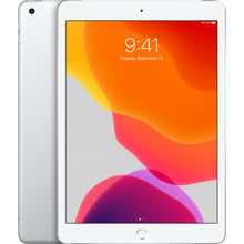 Планшет Apple iPad 7 10.2" 2019 Wi-Fi + LTE 32GB Silver (MW6X2): Экран 10.2" Retina (2160x1620 точек) Multi-Touch c подсветкой LED и технологией IPS / Яркость 500 кд/м² / 