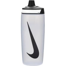 Фляга Пляшка Nike REFUEL BOTTLE 18 OZ Чорно-білий Уні 532 мл (N.100.7665.125.18)