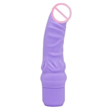 Реалістичний вібратор з венами Scala - Mini Classic G-spot Vibrator (пурпурний): Для кого Для жінок