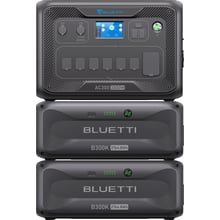 Зарядная станция Bluetti AC300 3000W + 2 Home Battery Backup B300K 5529.6Wh: Емкость аккумулятора, Вт/ч 5529.6