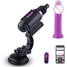 Мини секс-машина Hismith Mini Capsule Sex-Machine with Strong Suction APP, очень мощная, перезаряжаемая, пульт ДУ: Производитель Hismith