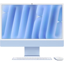 Комп'ютер Apple iMac M4 24" 256GB 10GPU Blue (MWV13UA/A) 2024: Екран 24" Retina 4.5K (4480x2520), с технологией True Tone