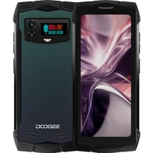 Смартфон Doogee S Mini 8/256Gb Secret Realm Black (UA UCRF): Дисплей 4.5" IPS (1170х480) + Secondary screen on the back