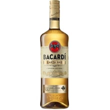 Ром Bacardi Carta Oro від 2 років витримки 1л 40% (PLK5010677025812): Об'єм, л 1