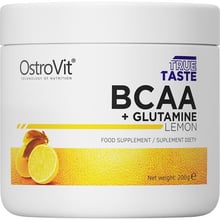 Амінокислота для спорту OstroVit BCAA + Glutamine 200 g/ 20 servings / Lemon: Тип комплексні