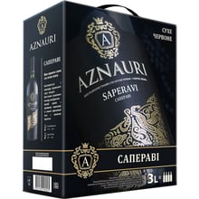 Вино Aznauri Сапераві червоне сухе 3л 9.5-14% (PLK4820189292005): Країна виробник Україна