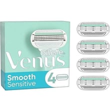 Gillette Venus Smooth Sensitive Картриджі змінні для гоління жіночі 4 шт: Вид Сменные кассеты