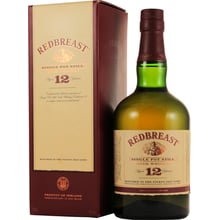 Віскі Redbreast 12 років, 0.7л 40%, gift box (STA5011007008345): Об'єм, л 0.7