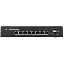 Мережевий комутатор Ubiquiti ES-8-150W: Порти тільки Gigabit Ethernet (10/100/1000)