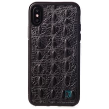 Чохол для iPhone Gmakin Leather Case Black (GLI01) for iPhone X/iPhone Xs: Колір чорний