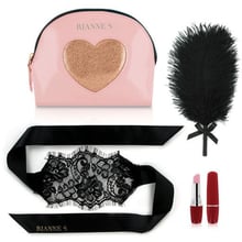 Романтический набор Rianne S: Kit d'Amour + чехол-косметичка Pink/Gold
