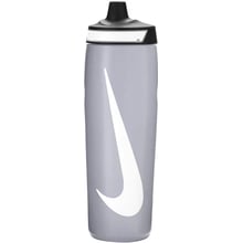 Фляга Пляшка Nike REFUEL BOTTLE 24 OZ Сіро-чорно-білий Уні 709 мл (N.100.7666.086.24): Виробник Nike