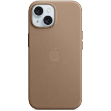 Чохол для iPhone Apple FineWoven Case with MagSafe Taupe (MT3C3) for iPhone 15: Колір бежевый