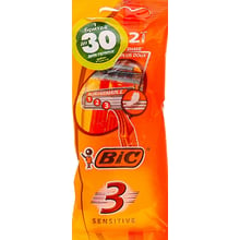 BIC Sensitive 3 Станки для бритья 2 шт.: Вид Бритвенные станки