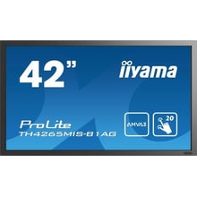 Монитор iiyama TH4265MIS-B1AG: Покрытие экрана антибликовое