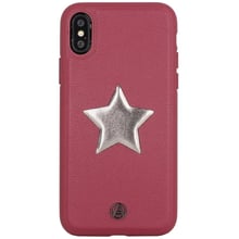 Аксесуар для iPhone Luna Aristo Astro Maroon Red (LA-IPXSTAR-RED) for iPhone X/iPhone Xs: Колір червоний