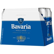 Упаковка пива Bavaria Premium світле 4.3% 0.44 л Мультипак x 6 шт (8714800038317_6): Об'єм, л 2.64