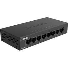 Мережевий комутатор D-Link DGS-108GL: Порти только Gigabit Ethernet (10/100/1000)