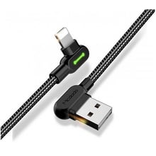 Кабель Mcdodo USB Cable to Lightning 90 Degree Data 1.8m Black: Тип USB Cable - Lightning