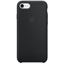 Чохол для iPhone Apple Silicone Case Black (MMW82/MQGK2) for iPhone SE 2020/iPhone SE 3 2022/iPhone 8/iPhone 7: Колір чорний