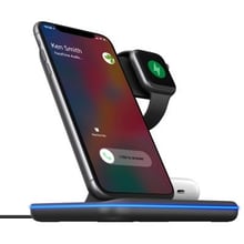 Зарядний пристрій Gelius Wireless Charger Stand Pro 15W Black (GP-AWC01) for Apple iPhone, Apple Watch: Особливості Для Apple Watch