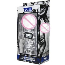 Насадка для члена Tom of Finland Clear Realistic Cock Enhancer: Для кого Для чоловіків