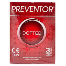 Презервативи Preventor Dotted, 3 шт.: Тип Для максимальной защиты