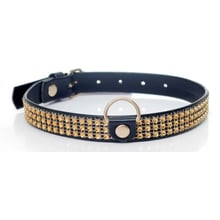 Нашийник з кристалами Fetish Boss Series - Collar with crystals Gold (BS3300100): Виробник Fetish Boss Series