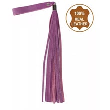 Флоггер из натуральной кожи Flirty Soft Leather - Violet, BM-00024: Производитель Flirty