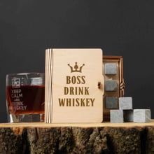 Камені для віскі BeriDari "Boss Drink Whiskey" 6 штук у подарунковій коробці: Виробник BeriDari