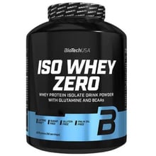 Протеїн BioTechUSA Iso Whey Zero 2270 g /75 servings/ Black biscuit: Вид Изоляты