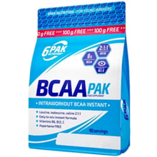 Амінокислота для спорту 6PAK Nutrition BCAA PAK 900 g / 90 servings / Lychee Grapes: Тип BCAA