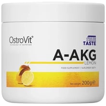 Амінокислота для спорту OstroVit A-AKG 200 g /40 servings/ Lemon: Тип аргінін