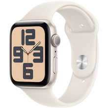 Apple Watch SE 2 2024 40mm GPS Starlight Aluminum Case with Starlight Sport Band - M/L (MXEG3QH/A): Размер 40mm