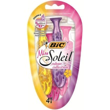 BIC Miss Soleil colour collection Станки для бритья без сменных катриджей 4 шт.: Вид Бритвенные станки