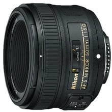 Объектив для фотоаппарата Nikon 50mm f/1.8G AF-S Nikkor: Тип объектива стандартный